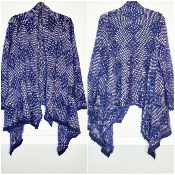 BCBGMAXAZRIA | Mohair Open Drape Sweater Cardigan - Picture 1 of 6